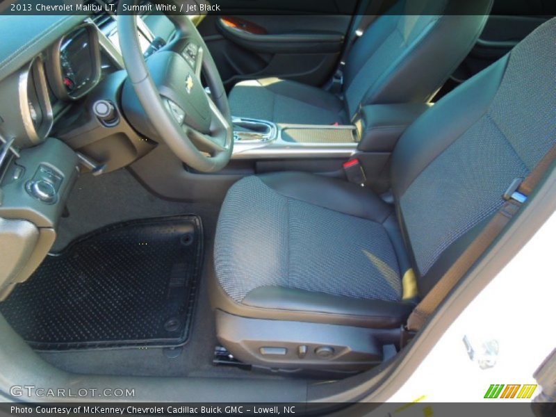 Summit White / Jet Black 2013 Chevrolet Malibu LT