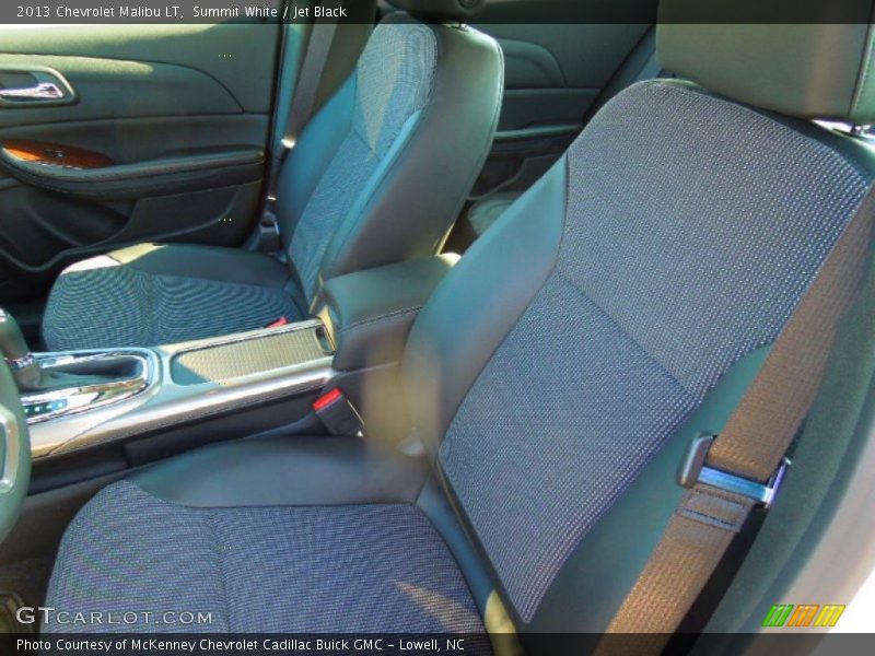 Summit White / Jet Black 2013 Chevrolet Malibu LT
