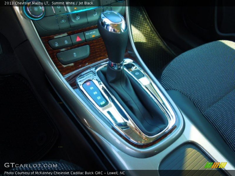 Summit White / Jet Black 2013 Chevrolet Malibu LT