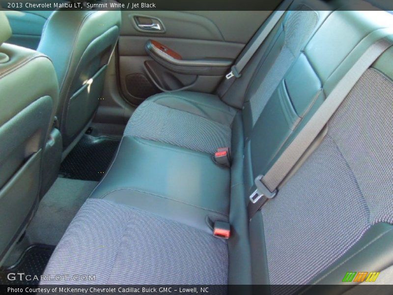 Summit White / Jet Black 2013 Chevrolet Malibu LT