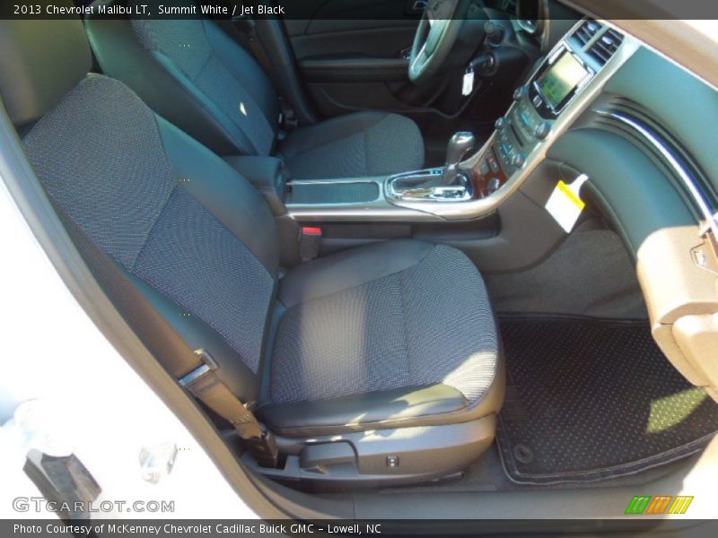 Summit White / Jet Black 2013 Chevrolet Malibu LT