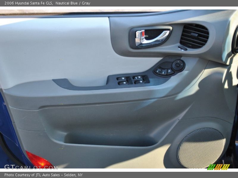Nautical Blue / Gray 2006 Hyundai Santa Fe GLS