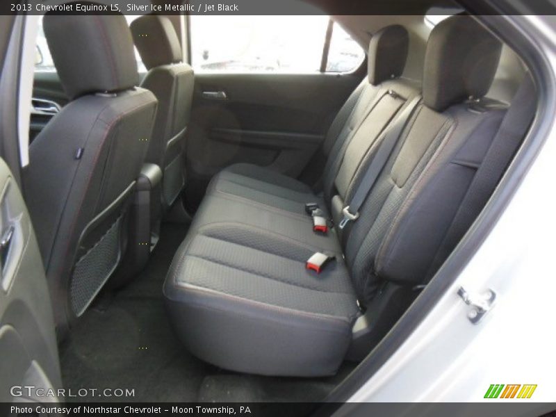 Silver Ice Metallic / Jet Black 2013 Chevrolet Equinox LS