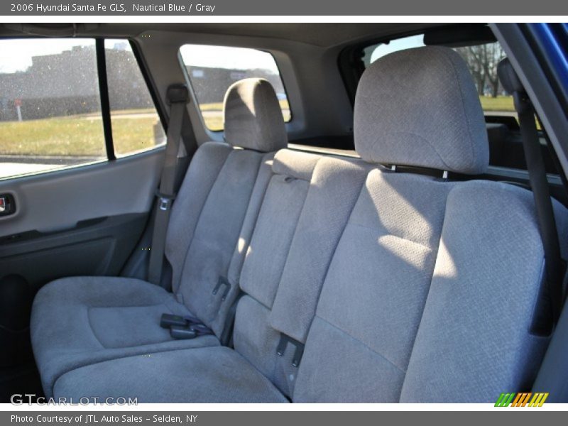 Nautical Blue / Gray 2006 Hyundai Santa Fe GLS