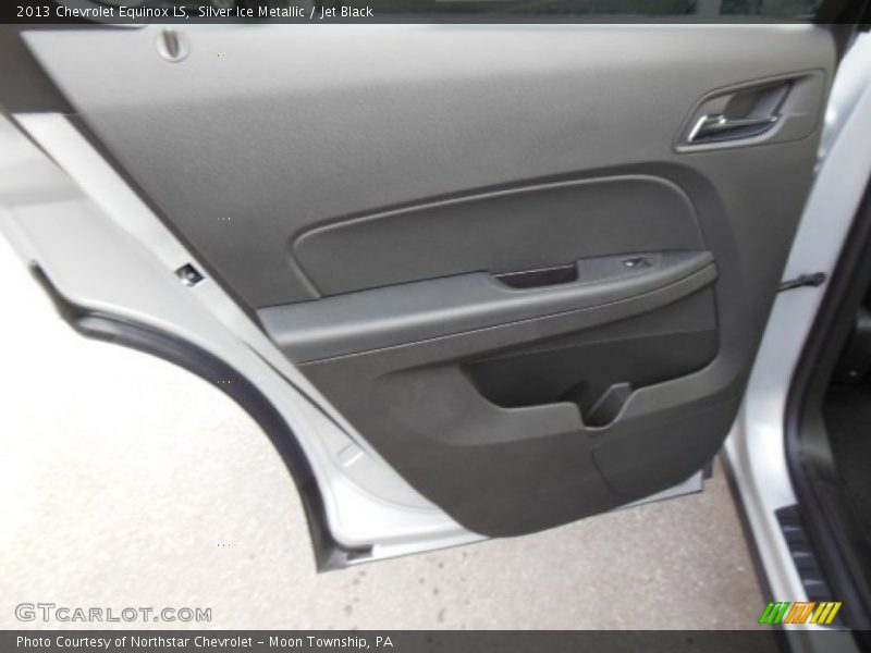 Silver Ice Metallic / Jet Black 2013 Chevrolet Equinox LS
