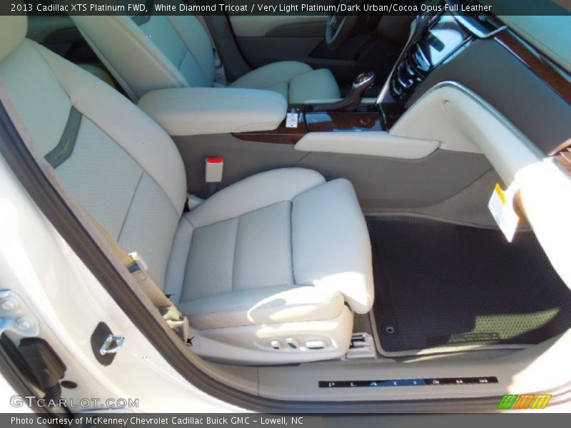  2013 XTS Platinum FWD Very Light Platinum/Dark Urban/Cocoa Opus Full Leather Interior