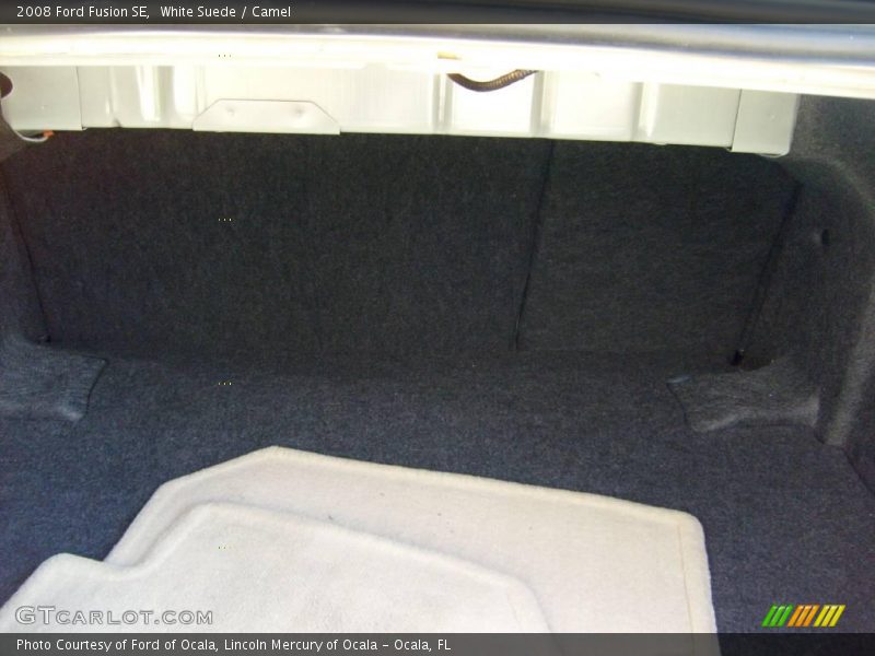 White Suede / Camel 2008 Ford Fusion SE