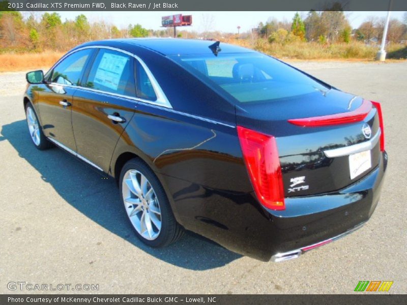 Black Raven / Jet Black 2013 Cadillac XTS Premium FWD