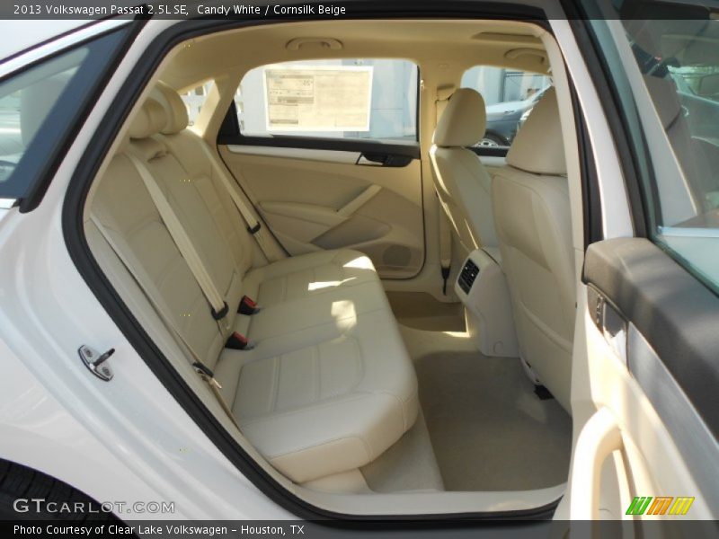 Candy White / Cornsilk Beige 2013 Volkswagen Passat 2.5L SE