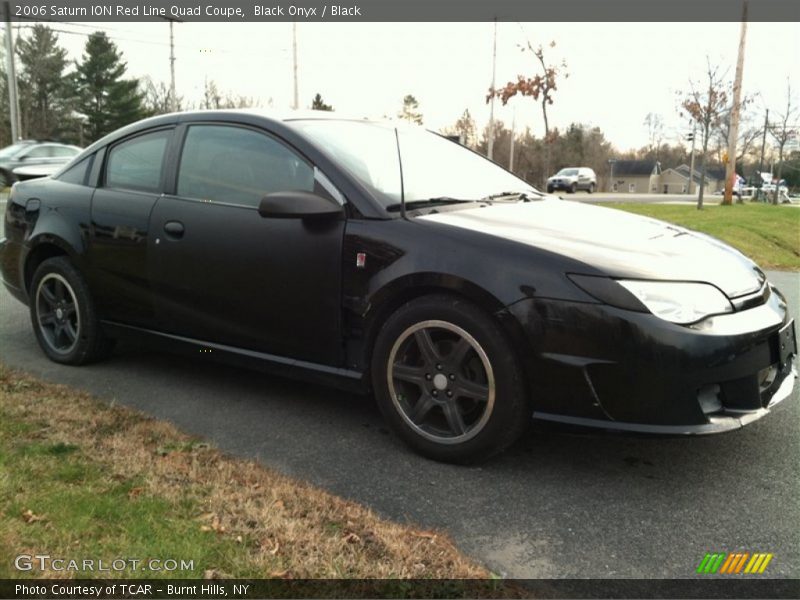 Black Onyx / Black 2006 Saturn ION Red Line Quad Coupe