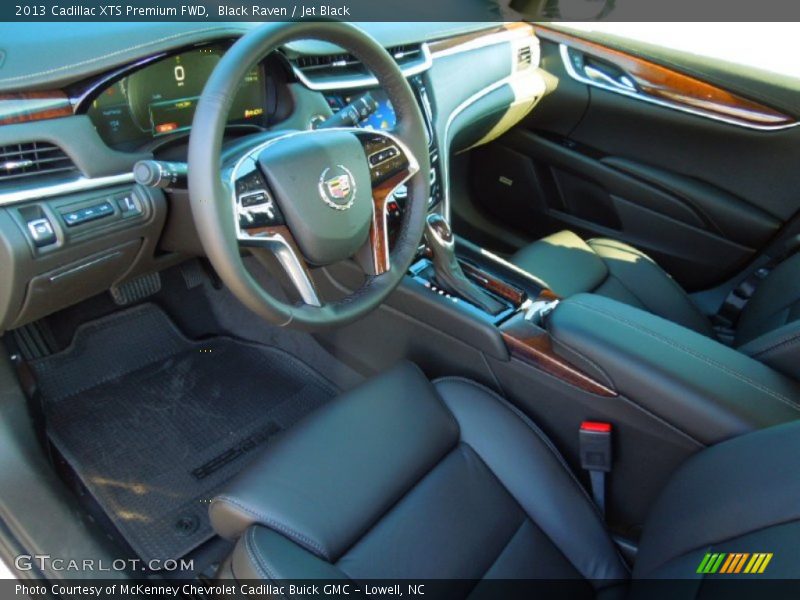 Jet Black Interior - 2013 XTS Premium FWD 