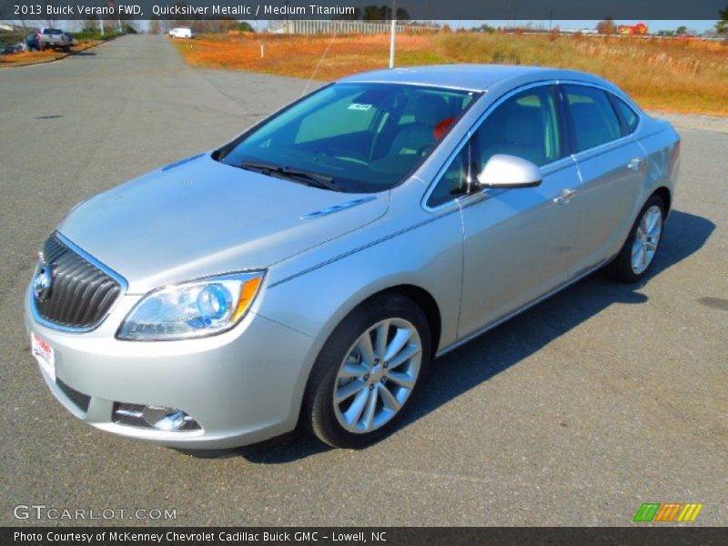 Quicksilver Metallic / Medium Titanium 2013 Buick Verano FWD
