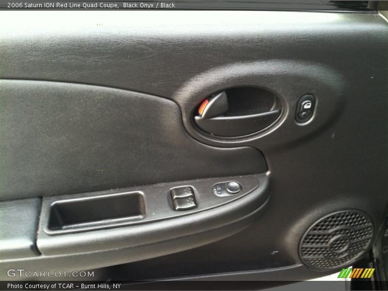 Black Onyx / Black 2006 Saturn ION Red Line Quad Coupe