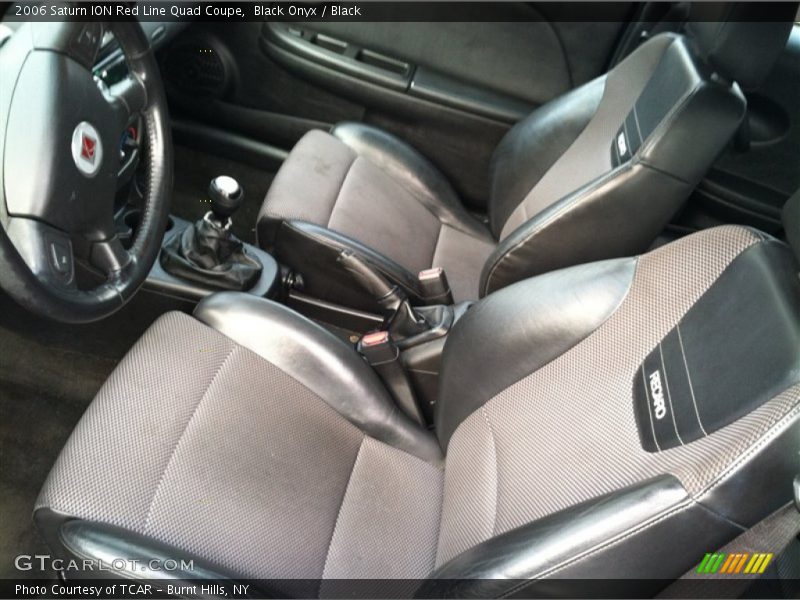  2006 ION Red Line Quad Coupe Black Interior