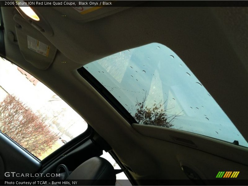 Black Onyx / Black 2006 Saturn ION Red Line Quad Coupe