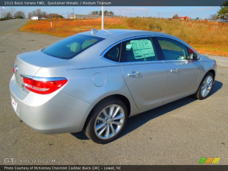 Quicksilver Metallic / Medium Titanium 2013 Buick Verano FWD