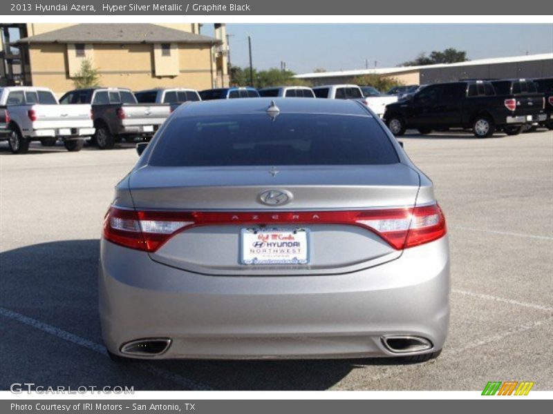 Hyper Silver Metallic / Graphite Black 2013 Hyundai Azera