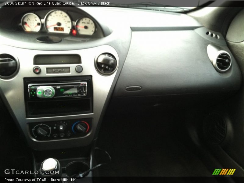Black Onyx / Black 2006 Saturn ION Red Line Quad Coupe