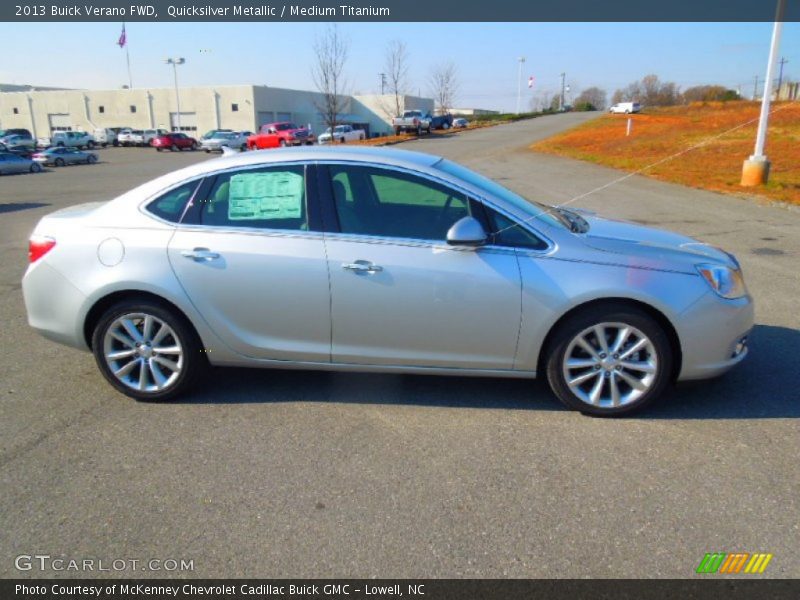 Quicksilver Metallic / Medium Titanium 2013 Buick Verano FWD