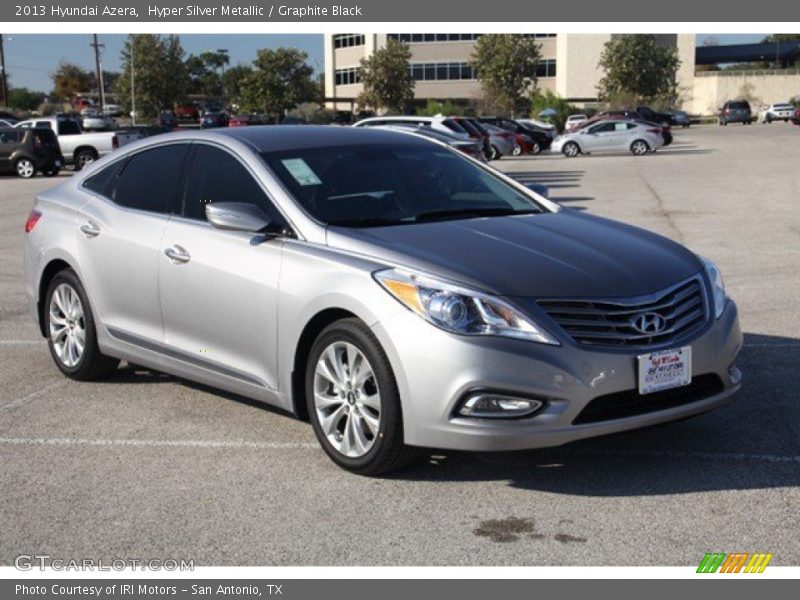 Hyper Silver Metallic / Graphite Black 2013 Hyundai Azera