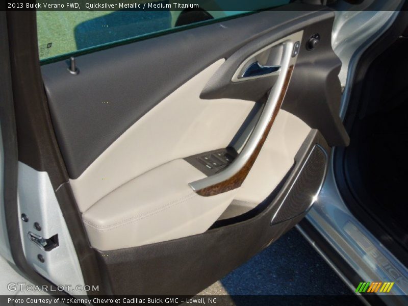 Quicksilver Metallic / Medium Titanium 2013 Buick Verano FWD