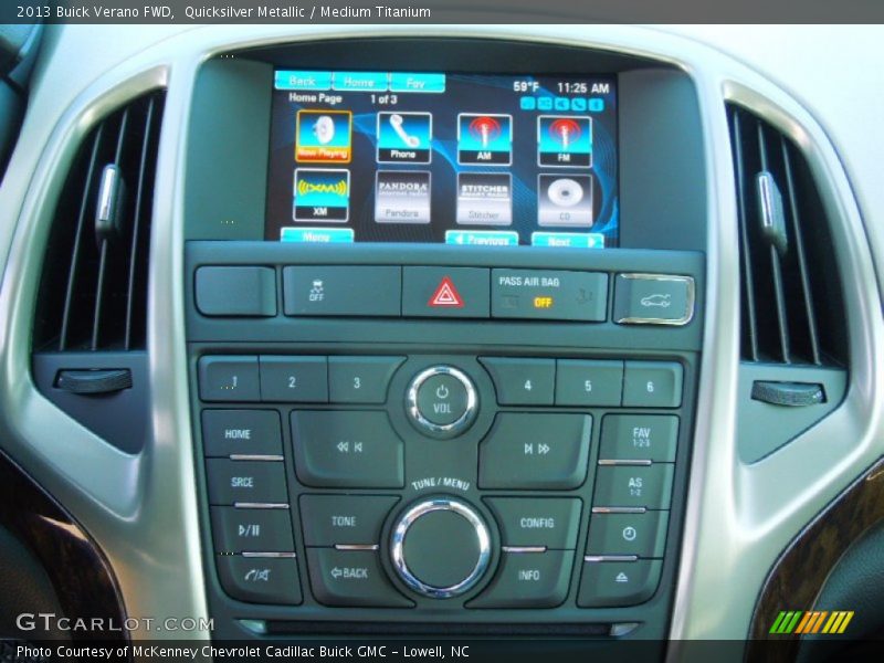 Quicksilver Metallic / Medium Titanium 2013 Buick Verano FWD