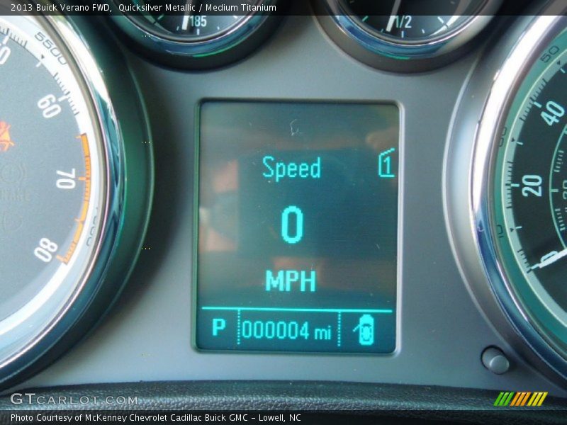 Quicksilver Metallic / Medium Titanium 2013 Buick Verano FWD