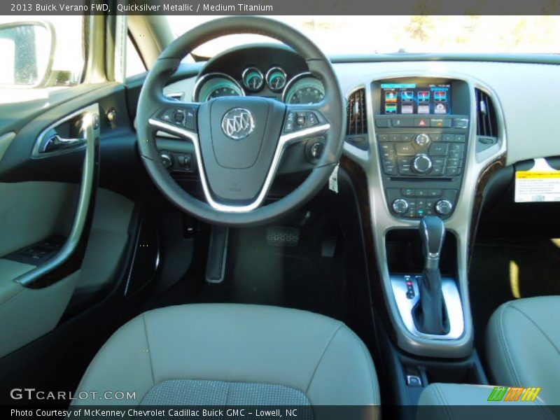 Quicksilver Metallic / Medium Titanium 2013 Buick Verano FWD