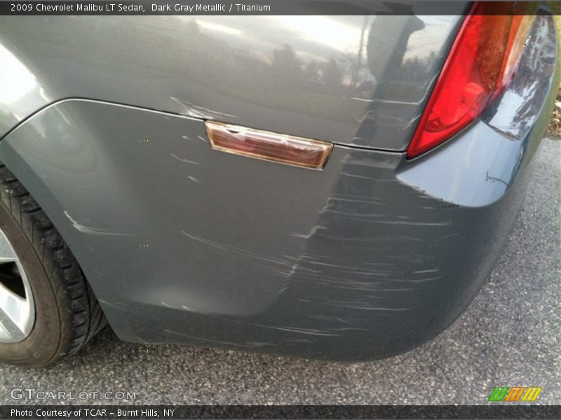 Dark Gray Metallic / Titanium 2009 Chevrolet Malibu LT Sedan