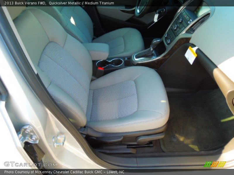 Quicksilver Metallic / Medium Titanium 2013 Buick Verano FWD
