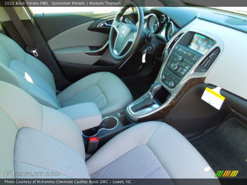 Quicksilver Metallic / Medium Titanium 2013 Buick Verano FWD
