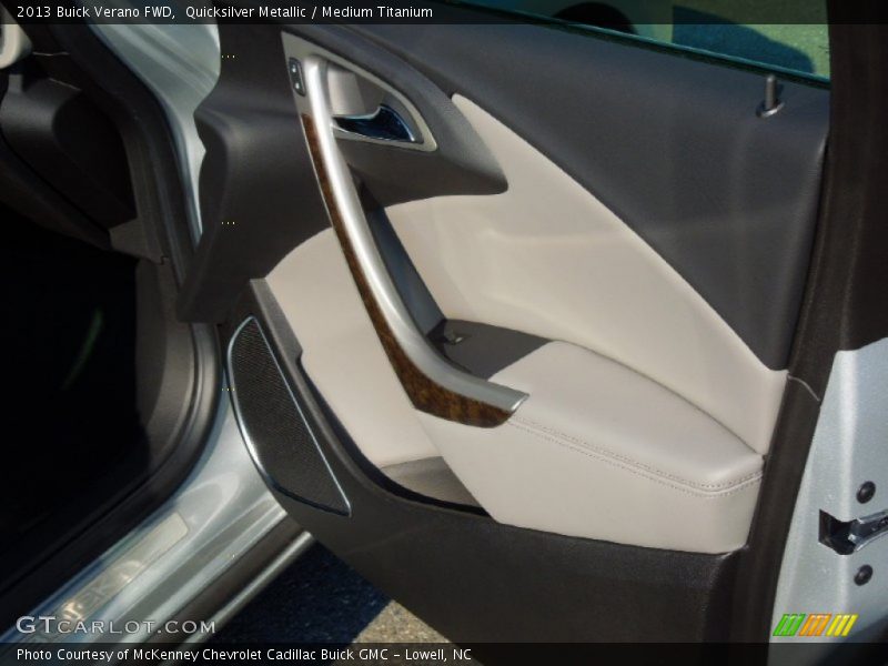 Quicksilver Metallic / Medium Titanium 2013 Buick Verano FWD