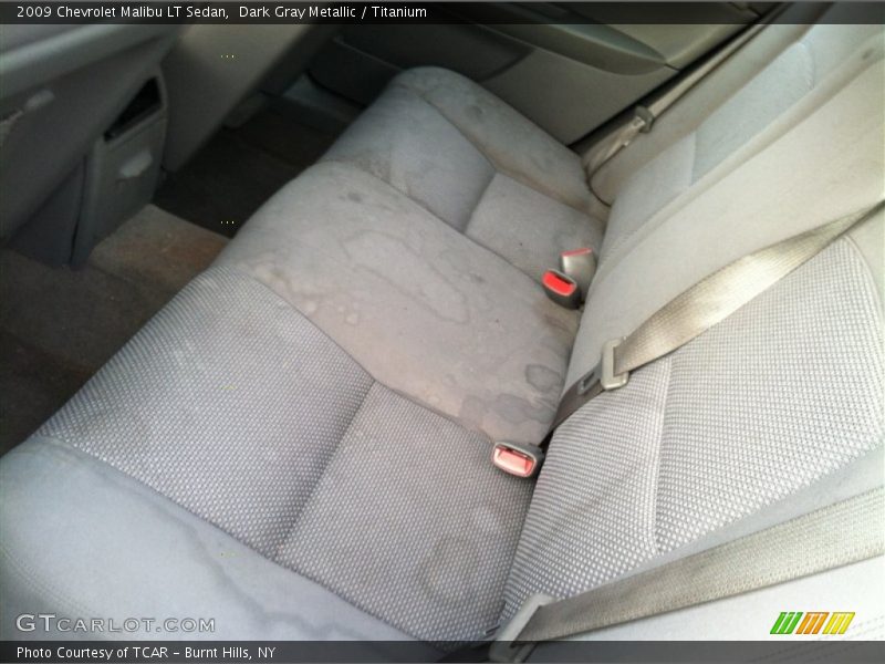 Dark Gray Metallic / Titanium 2009 Chevrolet Malibu LT Sedan