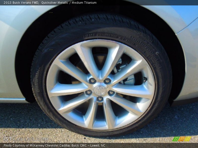 Quicksilver Metallic / Medium Titanium 2013 Buick Verano FWD