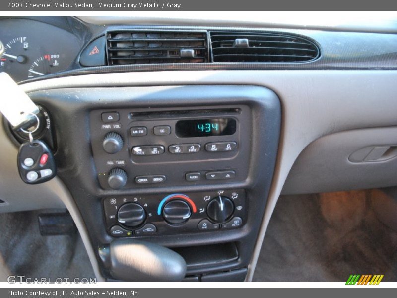 Medium Gray Metallic / Gray 2003 Chevrolet Malibu Sedan