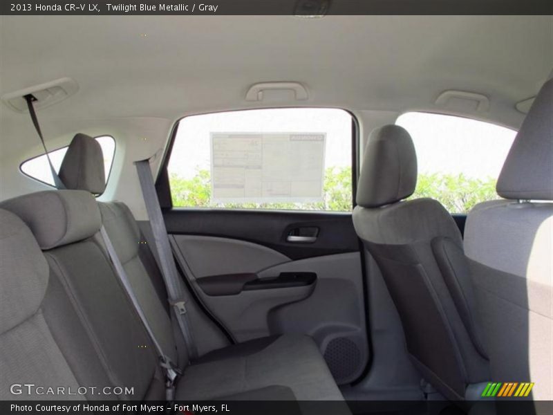 Twilight Blue Metallic / Gray 2013 Honda CR-V LX
