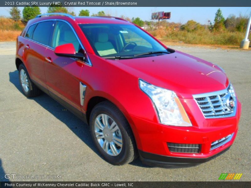 Crystal Red Tintcoat / Shale/Brownstone 2013 Cadillac SRX Luxury FWD