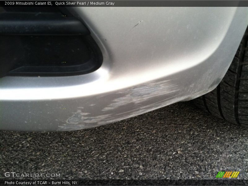 Quick Silver Pearl / Medium Gray 2009 Mitsubishi Galant ES
