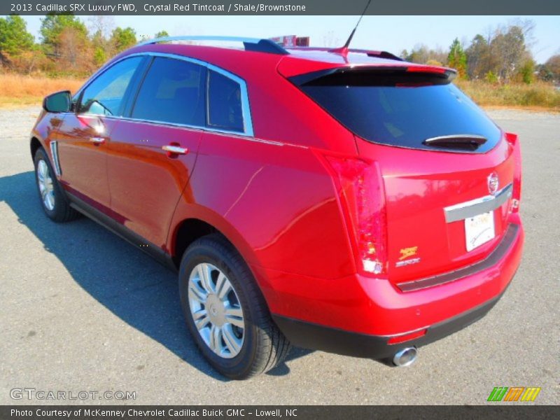 Crystal Red Tintcoat / Shale/Brownstone 2013 Cadillac SRX Luxury FWD