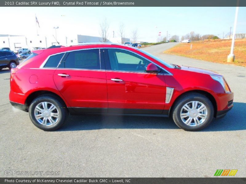 Crystal Red Tintcoat / Shale/Brownstone 2013 Cadillac SRX Luxury FWD