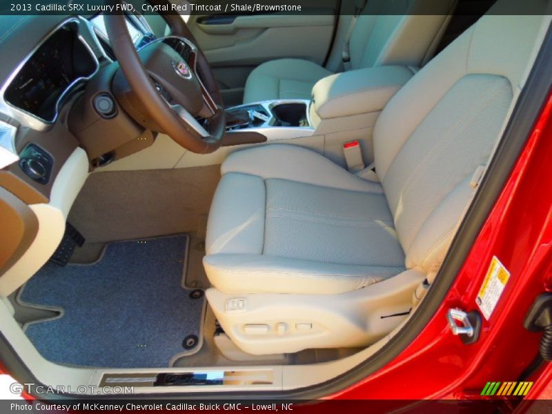 Crystal Red Tintcoat / Shale/Brownstone 2013 Cadillac SRX Luxury FWD