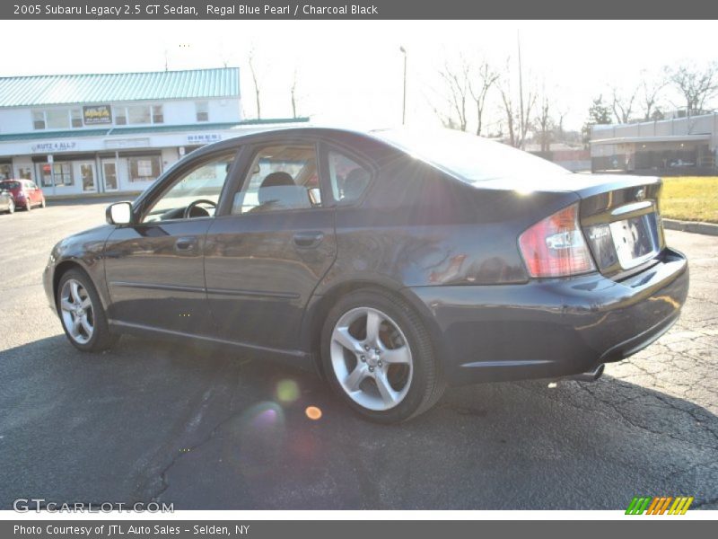 Regal Blue Pearl / Charcoal Black 2005 Subaru Legacy 2.5 GT Sedan