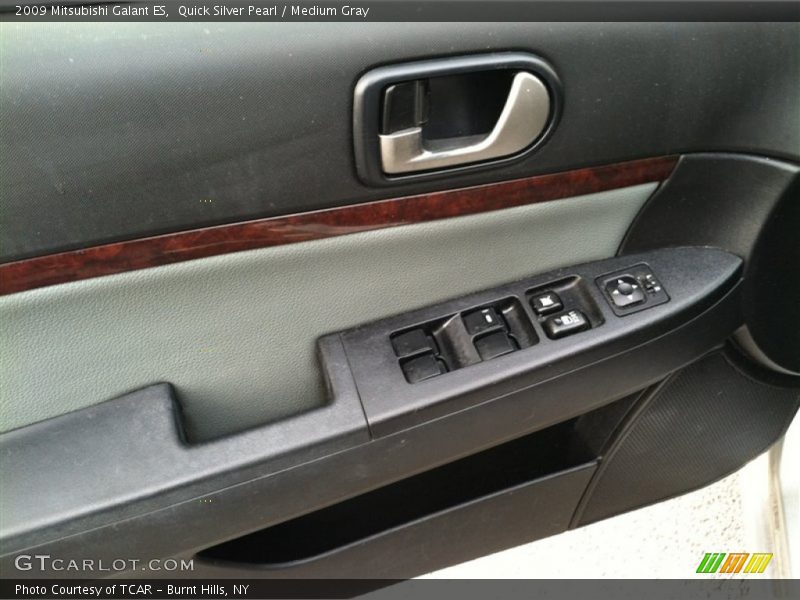 Quick Silver Pearl / Medium Gray 2009 Mitsubishi Galant ES