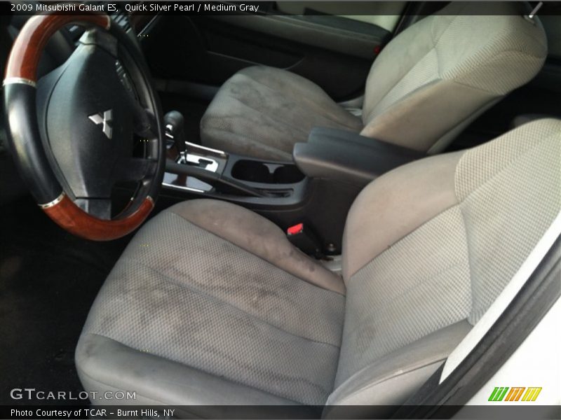 Quick Silver Pearl / Medium Gray 2009 Mitsubishi Galant ES