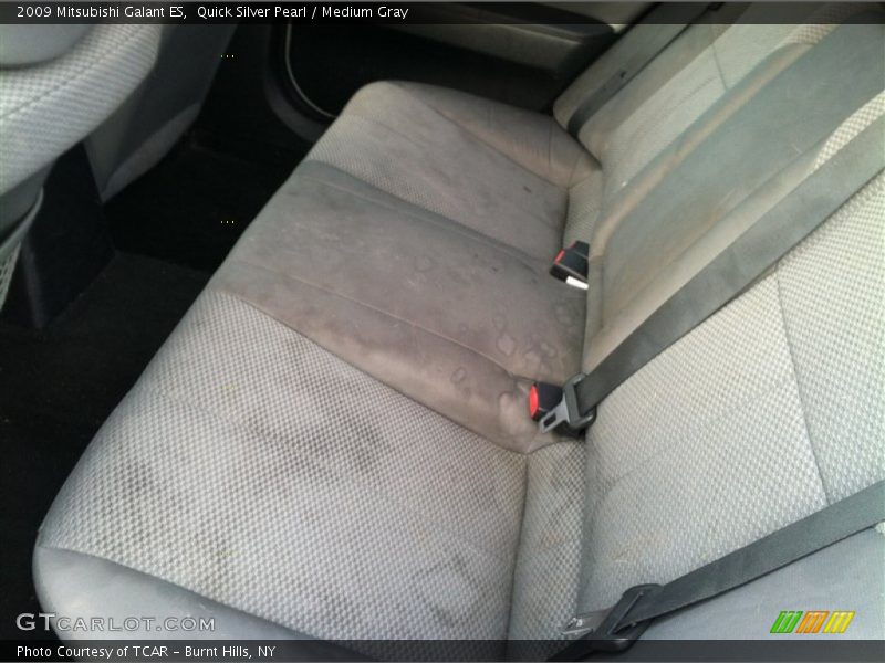 Quick Silver Pearl / Medium Gray 2009 Mitsubishi Galant ES