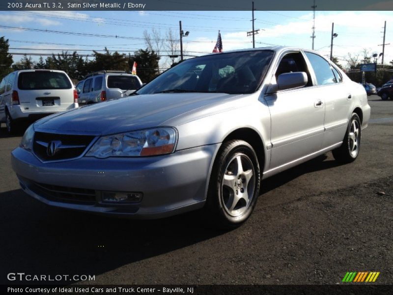 Satin Silver Metallic / Ebony 2003 Acura TL 3.2