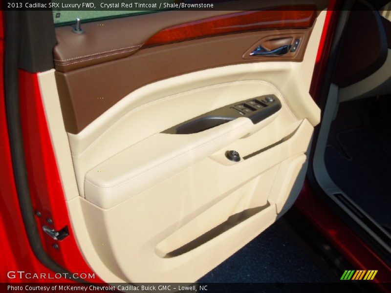 Crystal Red Tintcoat / Shale/Brownstone 2013 Cadillac SRX Luxury FWD
