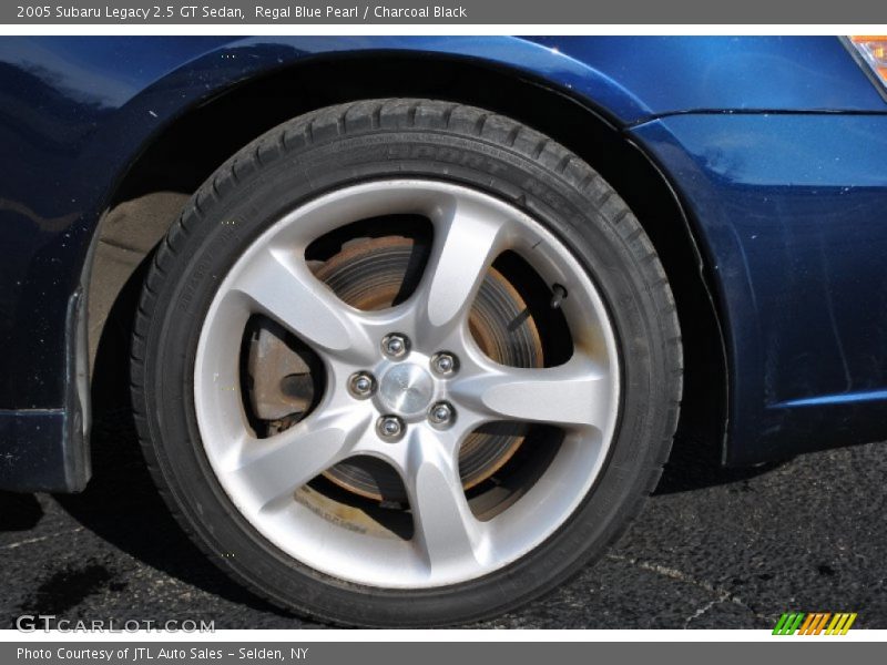 Regal Blue Pearl / Charcoal Black 2005 Subaru Legacy 2.5 GT Sedan
