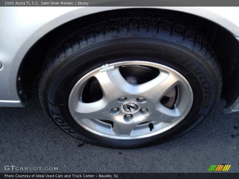 Satin Silver Metallic / Ebony 2003 Acura TL 3.2