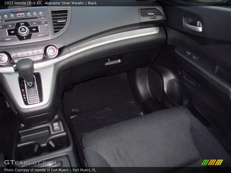Alabaster Silver Metallic / Black 2013 Honda CR-V EX